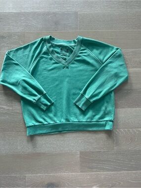 C&C California Green V-Neck Sweater